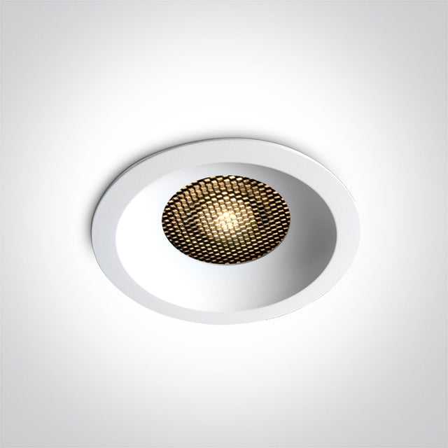 10120DH/W/V WEIß 20W CCTV HONEYCOMB IP20 230V DARK LIGHT