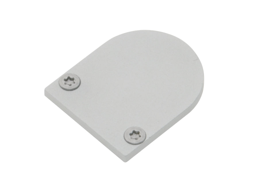 Profil Endkappe TBK Rund geschlossen inkl. Schrauben