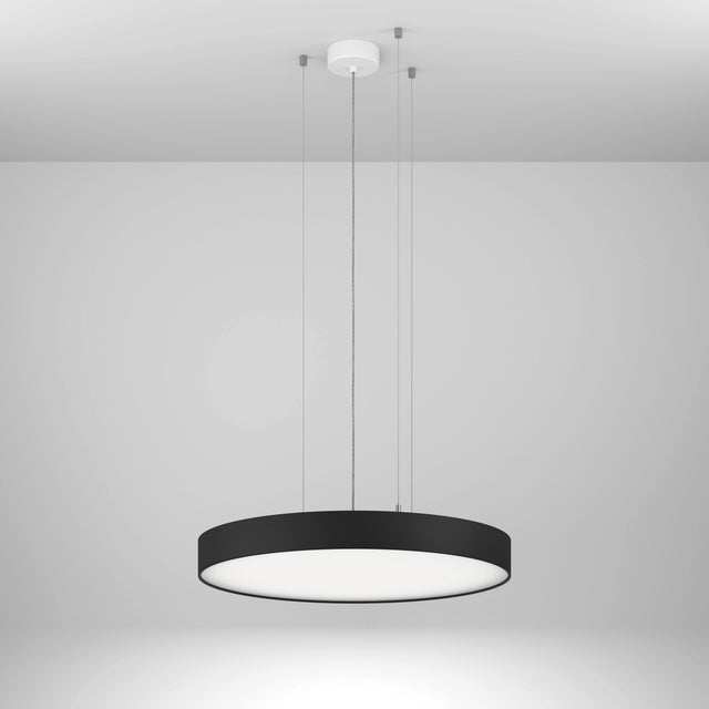 Round 90 HL DI 41,3W 5482lm 830 OP on/off schwarz Ø-650