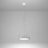 Round 90 HL DI 8,5W 1007lm 830 OP on/off silber Ø-350