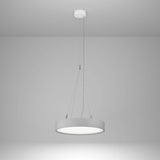 Round 90 HL DI 15,5W 1964lm 830 OP on/off silber Ø-450