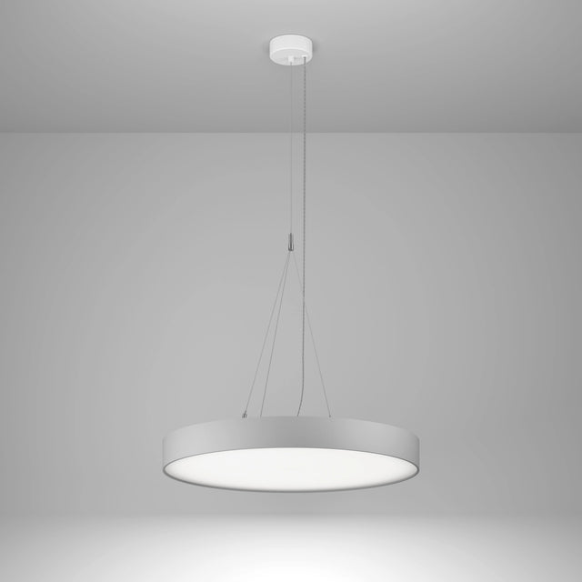 Round 90 HL DI 27,42W 3715lm 830 OP on/off silber Ø-650
