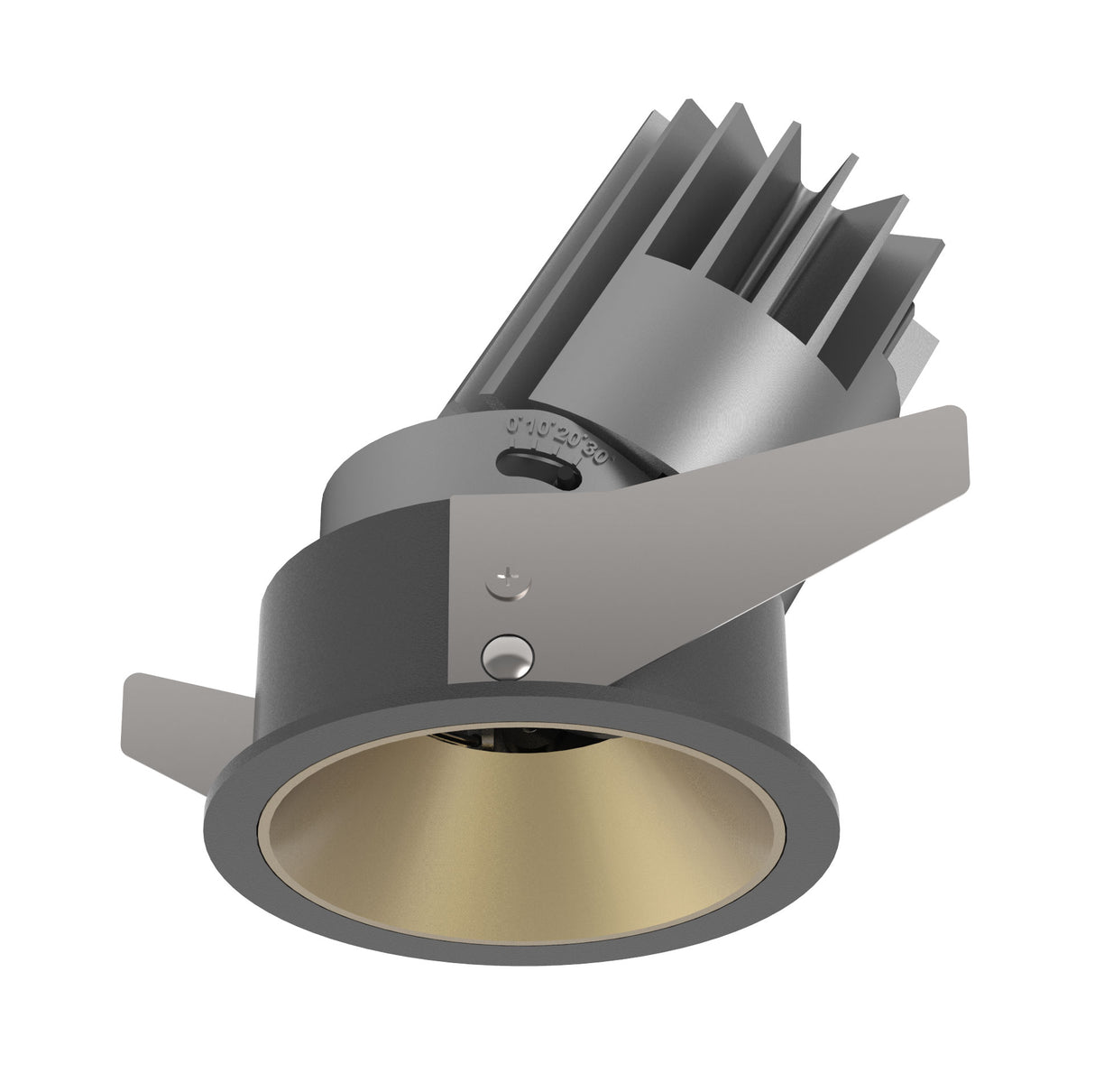 DesignDot 100 20W 1327lm 930 gold 50° DALI schwarz