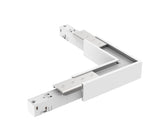 48V SLIM TRACK L-ECKE HORIZONTAL WEISS