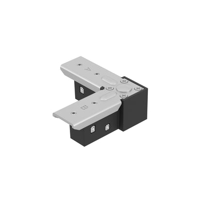 48V SLIM TRACK L-ECKE HORIZONTAL SCHWARZ