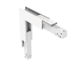 48V SLIM TRACK L-ECKE VERTIKAL WEISS