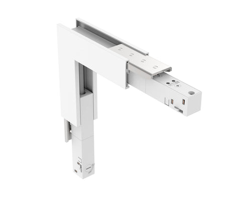 48V SLIM TRACK L-ECKE VERTIKAL WEISS