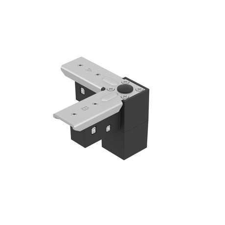 48V BASIC TRACK L-ECKE HORIZONTAL SCHWARZ