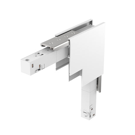 48V BASIC TRACK L-ECKE VERTIKAL WEISS