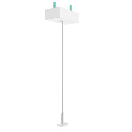 48V SLIM/BASIC PENDELSET inkl. BALDACHIN WEISS