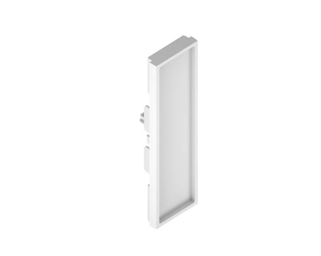 48V H-TRACK ENDKAPPE 2 STK WEISS