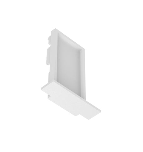 48V RECESSED TRACK ENDKAPPE 2 STK WEISS