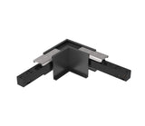 48V RECESSED TRACK L-ECKE HORIZONTAL SCHWARZ