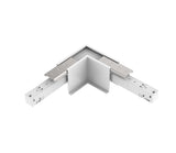 48V RECESSED TRACK L-ECKE HORIZONTAL WEISS