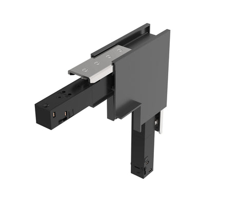 48V RECESSED TRACK L-ECKE VERTIKAL SCHWARZ