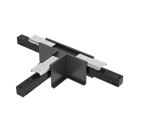 48V RECESSED TRACK T-VERBINDER SCHWARZ