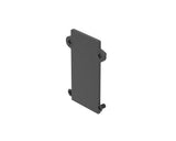 48V FRAMELESS TRACK ENDKAPPE 2 STK SCHWARZ