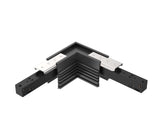 48V FRAMELESS TRACK L-ECKE HORIZONTAL SCHWARZ
