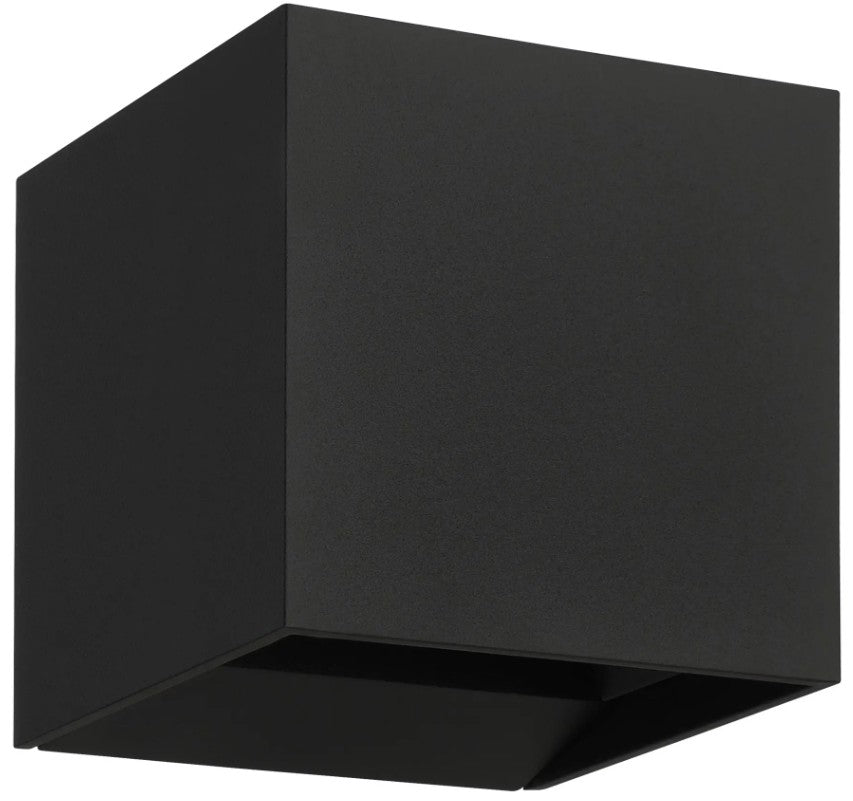 "CALPINO PRO" AL-LED-WL 2x3,3W 680lm SCHWARZ 3000K IP65 DIM