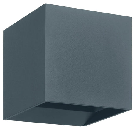 CALPINO PRO AL-LED-WL 2x3,3W 740lm ANTHRAZIT 4000K IP65 DIM