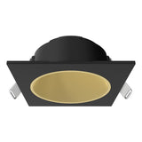 EXUMA DEEP BAFFLE SQUARE/ROUND SCHWARZ/GOLD