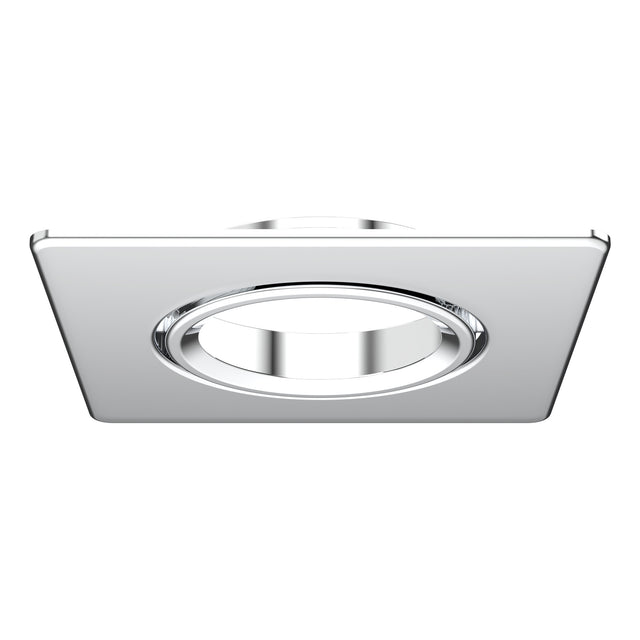 EXUMA SQUARE TILTABLE BEZEL CHROM