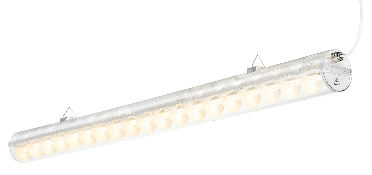 DEVO LOFT LED 1245 32W 4950lm 830 PC Raster weißes Kabel