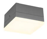 Foto: ZELDA LED Square Large 12W 740lm 3000K IP54 anthrazit