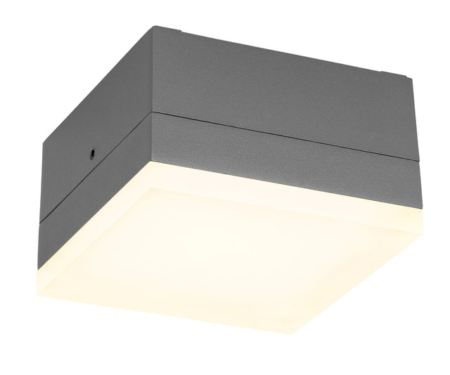 Foto: ZELDA LED Square Large 12W 740lm 3000K IP54 anthrazit