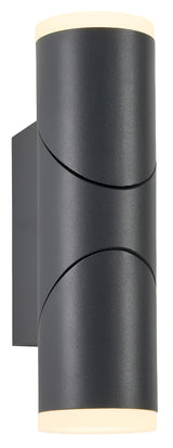 Foto: EVO LED Round Up/Down 12,5W 750lm 3000K IP54 anthrazit