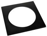Abdeckring eckig für SEGON Basic 2 20W, 174x174, schwarz
