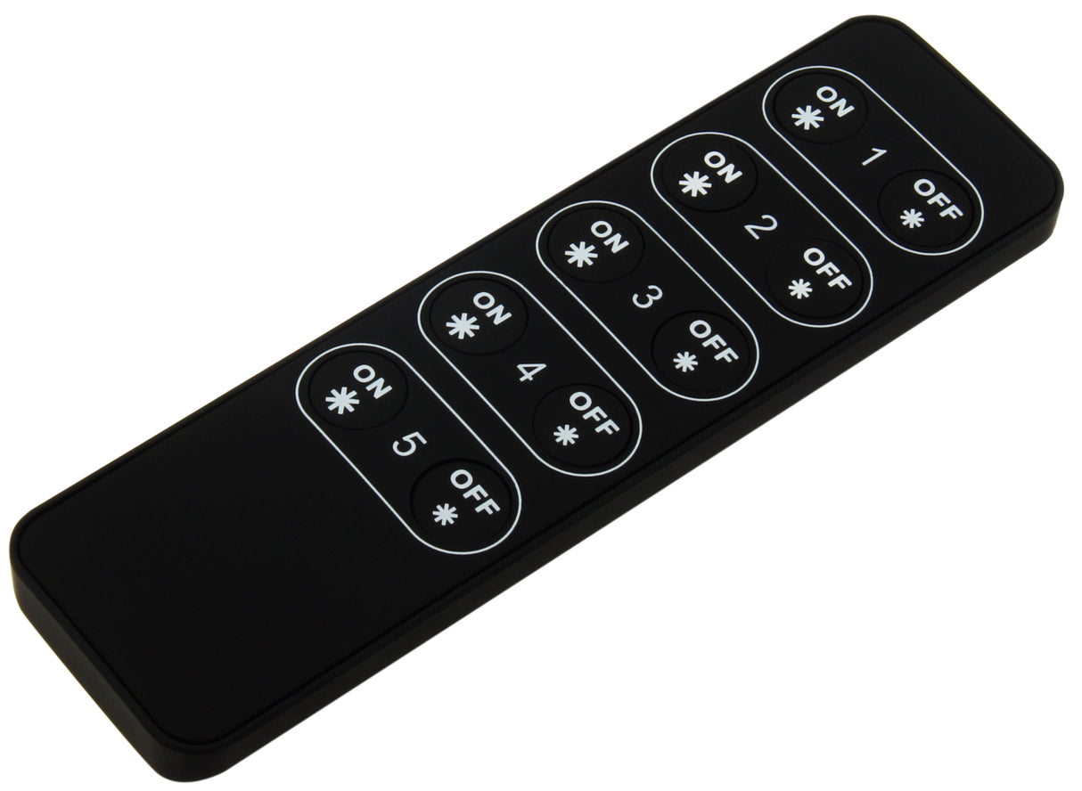 Controller RF LED 5 Zonen Mono Sender