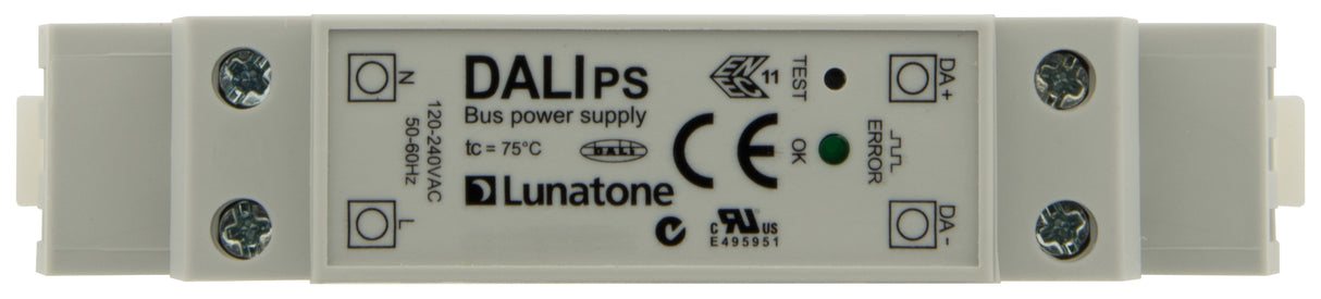 DALI PS Bus Stromversorgung - DIN Rail Montage