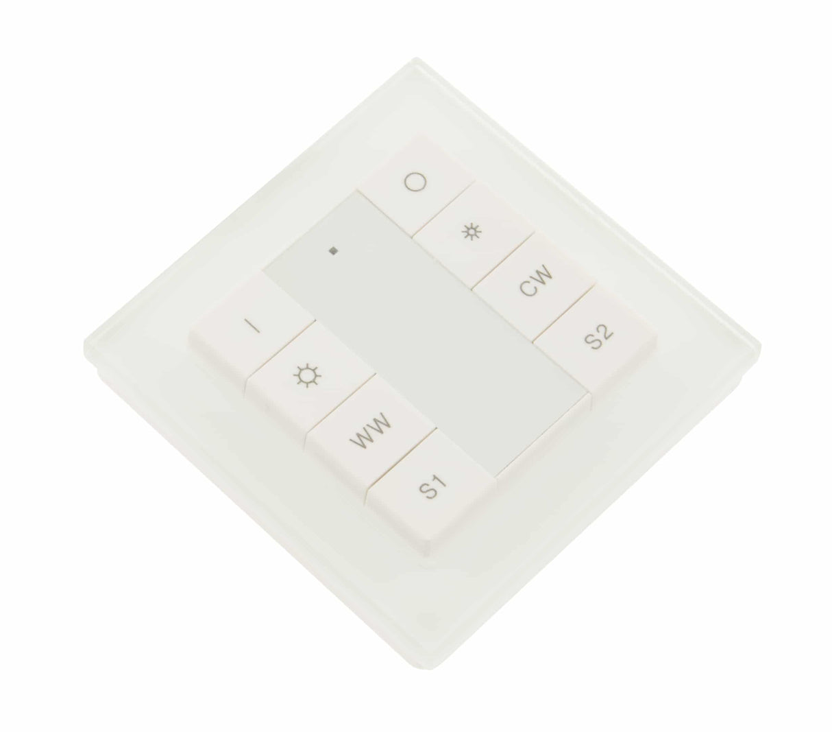 LED DALI Tastdimmer DW DT8 | Glas