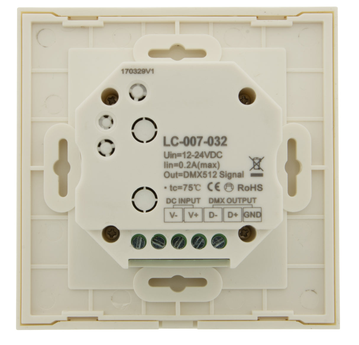 LED DMX Controller Touch DW - Weiss