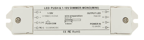 Foto: LED Push & 1-10V Dimmer Mini Mono