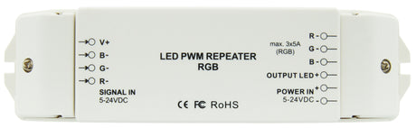 Foto: Repeater PWM RGB LED, 3x5A, 180W/12V, 360W/24V
