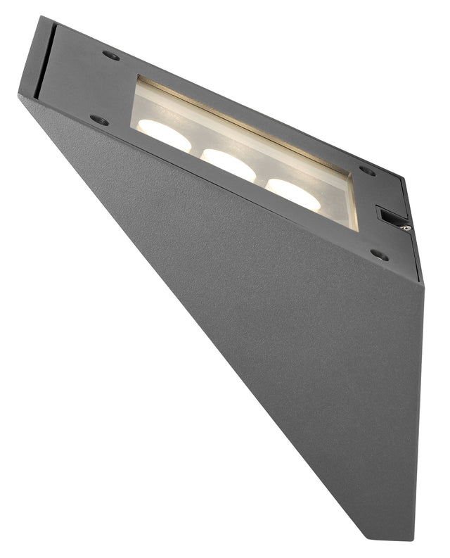 TOLEDO 9W 525lm 3000K 230V LED IP54 anthrazit