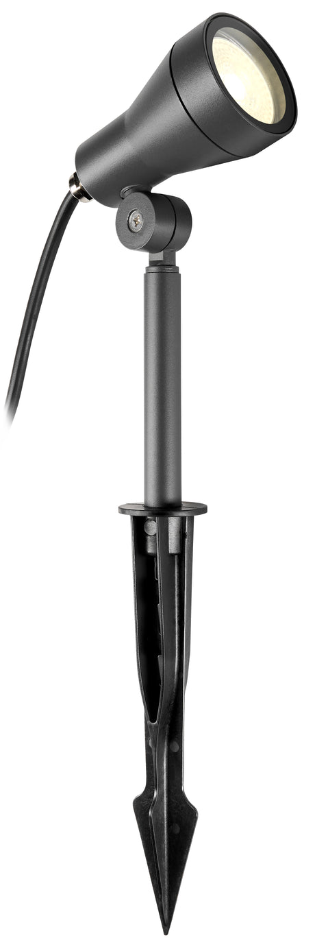 Foto: ZAMORA GU10 I 230V IP54 anthrazit, mit 2 Meter Kabel