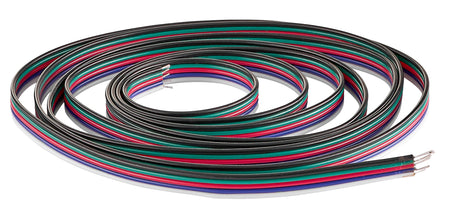 Foto: Draht 5x0,5mm2 RGBW für LED Bänder, 2m