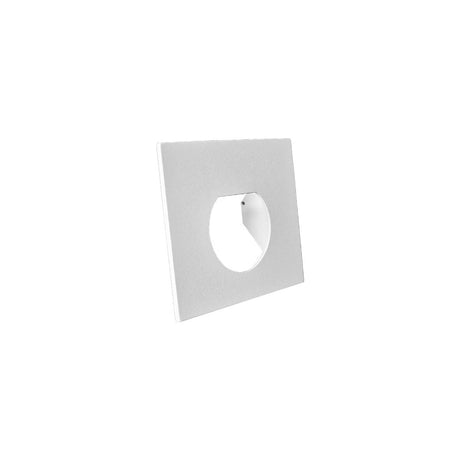 Abdeckung Rund quadratisch für Insert,  83 x 83mm, weiß