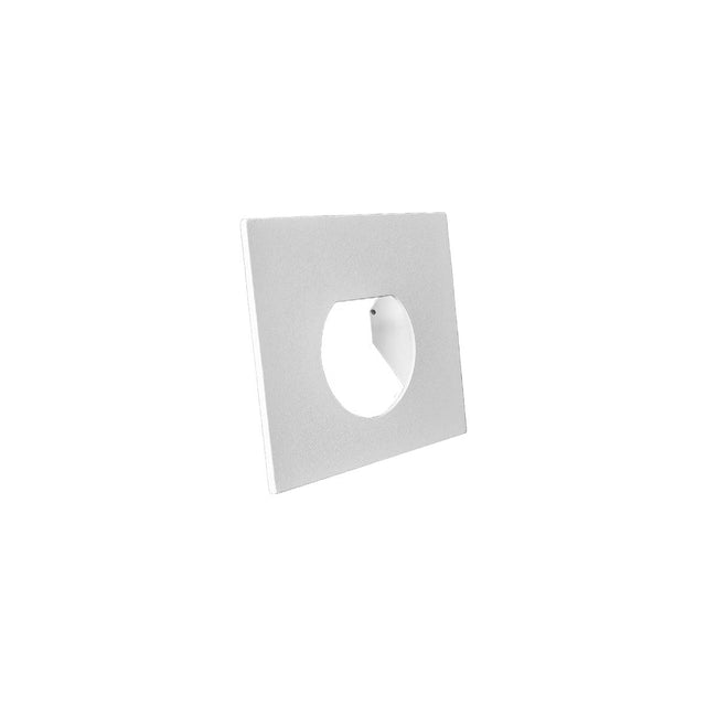 Abdeckung Rund quadratisch für Insert,  83 x 83mm, weiß