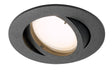 Foto: MY68 Rund, MR16, IP20, schwenkbar, schwarz