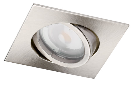 MY68 Eckig, MR16, IP20, schwenkbar, Geb. Nickel