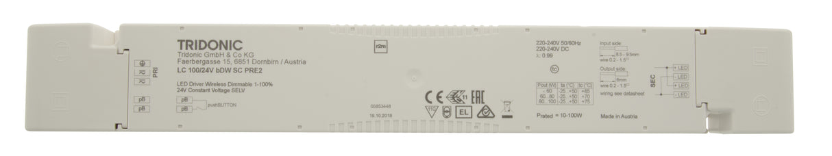 LED TD-Netzteil 35W/24V basicDIM Wireless SC PRE2 SP (CV)