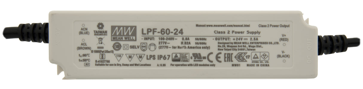 LED LPF - Netzteil 25W/48V MM IP67