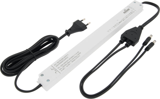 Foto: SN - Netzteil 100W/24V steckerfertig - IP20 / MM länglich 