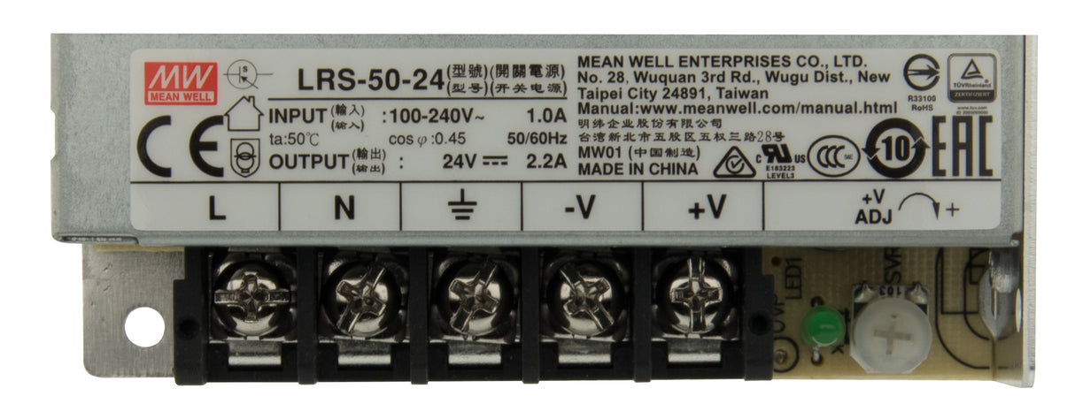 LED Netzteil RS 50W/24V, IP20