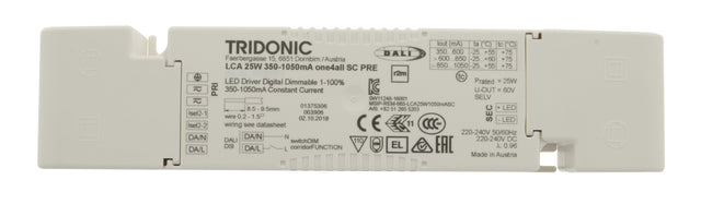 Foto: LED TD - Netzteil 17W/250-700mA SC Dali & Switch Dim CC IP20