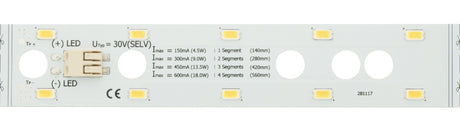 Foto: LED Platinen Modul 18 HW (Halogen Weiss) - IP20, CRI/RA 80+
